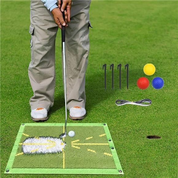 Golf Training Mat Swing Detection Batting, Premium Golf Impact Mat - Picture 7 of 7